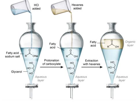 water drop test for aqueous and organic layer|aqueous solution extraction procedure.